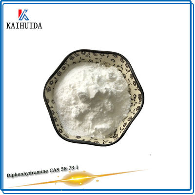Pó branco de Diphenhydramine CAS 58-73-1 farmacêutico dos intermediários