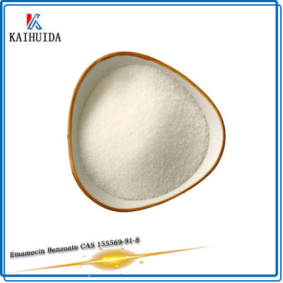 O benzoato químico alto de Emamectin das matérias primas da pureza 99% pulveriza CAS 155569-91-8