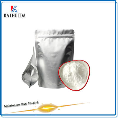 Melatonin CAS 73-31-4 dos pós de 98% Min Fine Chemical Intermediates Raw