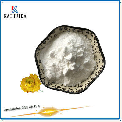 Melatonin CAS 73-31-4 dos pós de 98% Min Fine Chemical Intermediates Raw