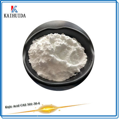 O pó ácido Kojic da matéria prima do OEM aumenta CAS 501-30-4