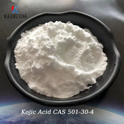 O pó ácido Kojic da matéria prima do OEM aumenta CAS 501-30-4