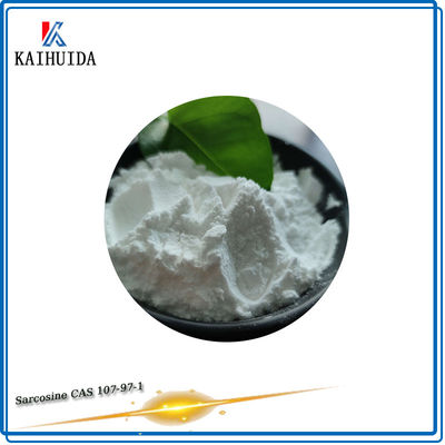 O Sarcosine branco da matéria prima dos aditivos de alimento pulveriza CAS 107-97-1