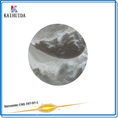 o Sarcosine do branco da matéria prima dos aditivos de alimento 25kg pulveriza CAS 107-97-1