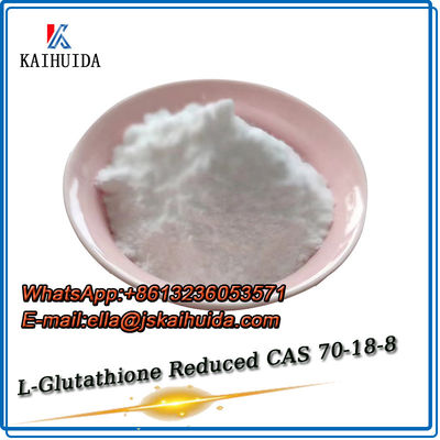 Cosméticos Matéria-Prima L-Glutationa CAS 70-18-8 Reduzido Para Cuidados da Pele Branqueamento da Pele Glutationa