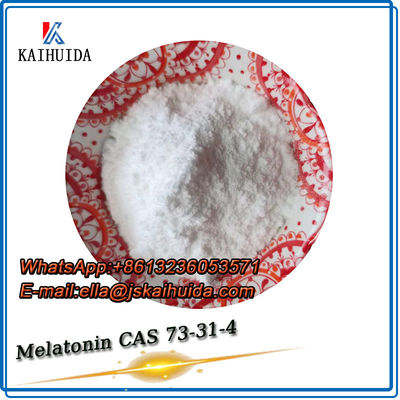 Intermediários Farmacêuticos CAS 73-31-4 Matéria-Prima Melatonina 99% Assay Melatonina em pó